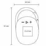 BOCINA KURT NEGRO (SO 104 - PLÁSTICO) - Imagen 2