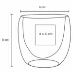 VASO BRANDY TRANSPARENTE (HO 079 - VIDRIO) - Imagen 6