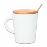 TAZA LUNGO BLANCO (HO 086 - BAMBÚ - CERÁMICA)