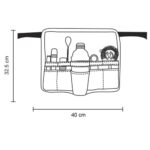 SET BARMAN GRIS (HO 059 - POLIÉSTER-ACERO INOXIDABLE) - Imagen 2