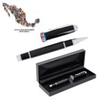 BOLÍGRAFO CISNEROS NEGRO (FM 930 HUICHOL - FIBRA DE CARBONO-METAL) - Imagen 3