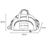 MALETA LEBRON GRIS (BL 098 - POLIÉSTER) - Imagen 2