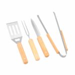 SET ENTRECOT NEGRO (HO 062 - POLIÉSTER-ACERO INOX-MADERA) - Imagen 4