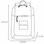 MOCHILA INTELLECT ESSENTIAL NEGRO (BL 103 - POLIÉSTER) - Imagen 15