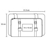 MALETA DOHA NEGRO (BL 169 - POLIÉSTER) - Imagen 2
