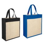 BOLSA PALM AZUL (BL 059 - YUTE) - Imagen 3