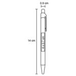 BOLÍGRAFO CARTOON AZUL (BP 5265C - CARTÓN) - Imagen 2