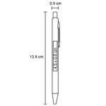 BOLÍGRAFO DAKA VERDE (BP 21041 - PLÁSTICO) - Imagen 2