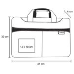 MALETÍN BUSINESS CASUAL NEGRO (BL 134 - POLIÉSTER) - Imagen 6