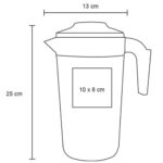 JARRA JUICY TRANSPARENTE (HO 076 - POLIPROPILENO) - Imagen 4