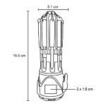 DESARMADOR NORTON NEGRO (HR 045 - PLÁSTICO) - Imagen 2