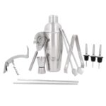 SET DAIQUIRI PLATA (HO 052 - ACERO INOXIDABLE - MADERA)