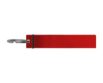 LLAVERO METALICO ROD A2120 ROJO (ALUMINIO - A2120.04 -  ARTICULOS PROMOCIONALES)