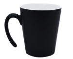 TAZA CONICA MATE 12 OZ MALBEC A2153 BLANCO (CERÁMICA - A2153.01 -  ARTICULOS PROMOCIONALES)