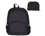 NOVEDOSA MOCHILA DENVER A2327 NEGRO (POLIÉSTER 210D - A2327.02 -  ARTICULOS PROMOCIONALES)