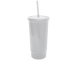 VASO DE PLÁSTICO BACHELOR A2342 BLANCO (PLÁSTICO PP - A2342.01 -  ARTICULOS PROMOCIONALES)