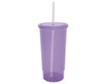 VASO DE PLÁSTICO BACHELOR A2342 LILA (PLÁSTICO PP - A2342.16 -  ARTICULOS PROMOCIONALES)