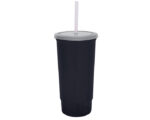 VASO DE PLÁSTICO BACHELOR A2342 NEGRO (PLÁSTICO PP - A2342.02 -  ARTICULOS PROMOCIONALES)