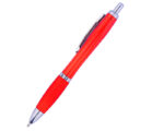 BOLÍGRAFO DE PLÁSTICO AMIRA A2416 ROJO (PLÁSTICO - A2416.04 -  ARTICULOS PROMOCIONALES)