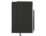 AGENDARIO PERSONAL MADISON A2428 NEGRO (AGENDARIO: POLIURETANO -- BOLÍGRAFO: ALUMINIO - A2428.02 -  ARTICULOS PROMOCIONALES)