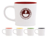 TAZA BICOLOR 11 OZ CYLIN A2435 AMARILLO (CERÁMICA - A2435.07 -  ARTICULOS PROMOCIONALES) - Imagen 3