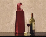 BOLSA ECOLÓGICA BACO A2477 VINO (NON WOVEN - A2477.15 -  ARTICULOS PROMOCIONALES) - Imagen 2