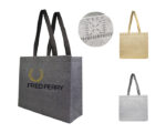BOLSA ECOLÓGICA (GRANDE) STAR L A2478 NEGRO (NON WOVEN 130 GSM - A2478.02 -  ARTICULOS PROMOCIONALES) - Imagen 3
