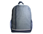 MOCHILA BACKPACK CON DOS COMPARTIMENTOS OXFORD A2535 BLANCO (POLICANVAS - A2535.01 -  ARTICULOS PROMOCIONALES)