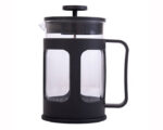 CAFETERA DE CRISTAL CHAI A2554 NEGRO (CRISTAL - PLÁSTICO - ACERO INOXIDABLE - A2554.02 -  ARTICULOS PROMOCIONALES)