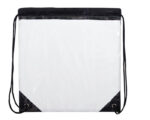 MORRAL TRANSPARENTE DISPORT A2586 NEGRO (PLÁSSTICO PVC - A2586.02 -  ARTICULOS PROMOCIONALES)