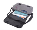 MALETIN CON CORREA TASK A2595 GRIS (POLIÉSTER - A2595.22 -  ARTICULOS PROMOCIONALES) - Imagen 2