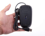 MOUSE ALÁMBRICO CON BOTON SCROLL SAGU A2623 AZUL (PLÁSTICO ABS - A2623.09 -  ARTICULOS PROMOCIONALES) - Imagen 2
