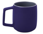 TAZA BICOLOR MATE 14 OZ ELVIS A2633 AZUL (CERÁMICA - A2633.09 -  ARTICULOS PROMOCIONALES)