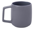 TAZA BICOLOR MATE 14 OZ ELVIS A2633 GRIS (CERÁMICA - A2633.22 -  ARTICULOS PROMOCIONALES)