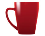 TAZA CON BASE CUADRADA 12 OZ ABBA A2635 ROJO (CERÁMICA - A2635.04 -  ARTICULOS PROMOCIONALES)