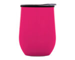 TERMO DE 350 ML. AKON A2636 ROSA (EXTERIOR: ACERO INOXIDABLE - INTERIOR: PLÁSTICO - A2636.05 -  ARTICULOS PROMOCIONALES)