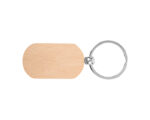 LLAVERO DE MADERA PANDA A2637 CAFÉ (MADERA - A2637.28 -  ARTICULOS PROMOCIONALES)