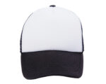 GORRA EN POLIÉSTER PARA NIÑOS MARFIL A2640 NEGRO (POLIÉSTER - A2640.02 -  ARTICULOS PROMOCIONALES)