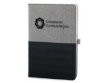 LIBRETA VERTICAL A5 ARTHUR A2663 GRIS (POLIÉSTER - A2663.28 -  ARTICULOS PROMOCIONALES) - Imagen 3