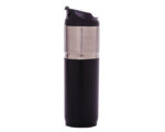 TERMO DE ACERO INOXIDABLE DE 480 ML. FRED A2679 NEGRO (ACERO INOXIDABLE - A2679.02 -  ARTICULOS PROMOCIONALES)