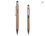 BOLÍGRAFO ECOLÓGICO DE BAMBÚ PALM A2695 CAFÉ (BAMBÚ - METAL - A2695.28 -  ARTICULOS PROMOCIONALES) - Imagen 3