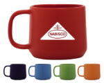 TAZA ACABADO MATE 16 OZ CARAMEL A2714 ROJO (CERÁMICA - A2714.04 -  ARTICULOS PROMOCIONALES) - Imagen 3
