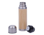 TERMO DE ACERO INOXIDABLE CON BAMBÚ DE 445 ML. TATAMI A2732 ÚNICO (ACERO INOXIDABLE - BAMBÚ - A2732.28 -  ARTICULOS PROMOCIONALES) - Imagen 2