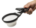 TAZA MEDIDORA CON CLIP KUP A2747 BLANCO (POLIPROPILENO - SILICÓN - A2747.01 -  ARTICULOS PROMOCIONALES) - Imagen 2