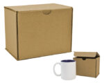 CAJA DE CARTÓN NO. 1 EMPAQUE PARA TAZA A2755 CAFÉ (CARTÓN CORRUGADO - A2755.21 -  ARTICULOS PROMOCIONALES) - Imagen 3