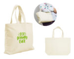 BOLSA ALGODÓN KATY A2759 BLANCO (ALGODÓN - A2759.01 -  ARTICULOS PROMOCIONALES) - Imagen 3