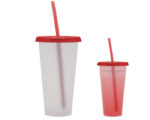 VASO DE PLÁSTICO SNOW A2770 ROJO (PLÁSTICO PP - A2770.04 -  ARTICULOS PROMOCIONALES)