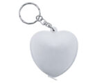 LLAVERO CORAZÓN C-FLEX. 1.50 M. ACTIVE A2774 BLANCO (PLÁSTICO - A2774.01 -  ARTICULOS PROMOCIONALES)