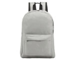 MOCHILA ESCOLAR IMPERMEABLE CLASS A2913 GRIS (POLIÉSTER 210 - A2913.22 -  ARTICULOS PROMOCIONALES)