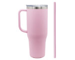 TERMO DE ACERO INOXIDABLE DE 1,200 ML. BARNEY A2915 PALO DE ROSA (ACERO INOXIDABLE - A2915.25 -  ARTICULOS PROMOCIONALES)
